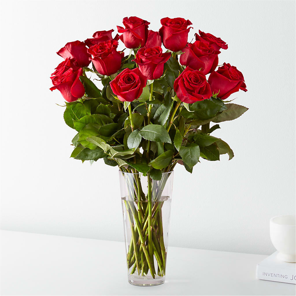 Long Stem Red Rose Bouquet – Flowersonsunday.com, Tontitown AR