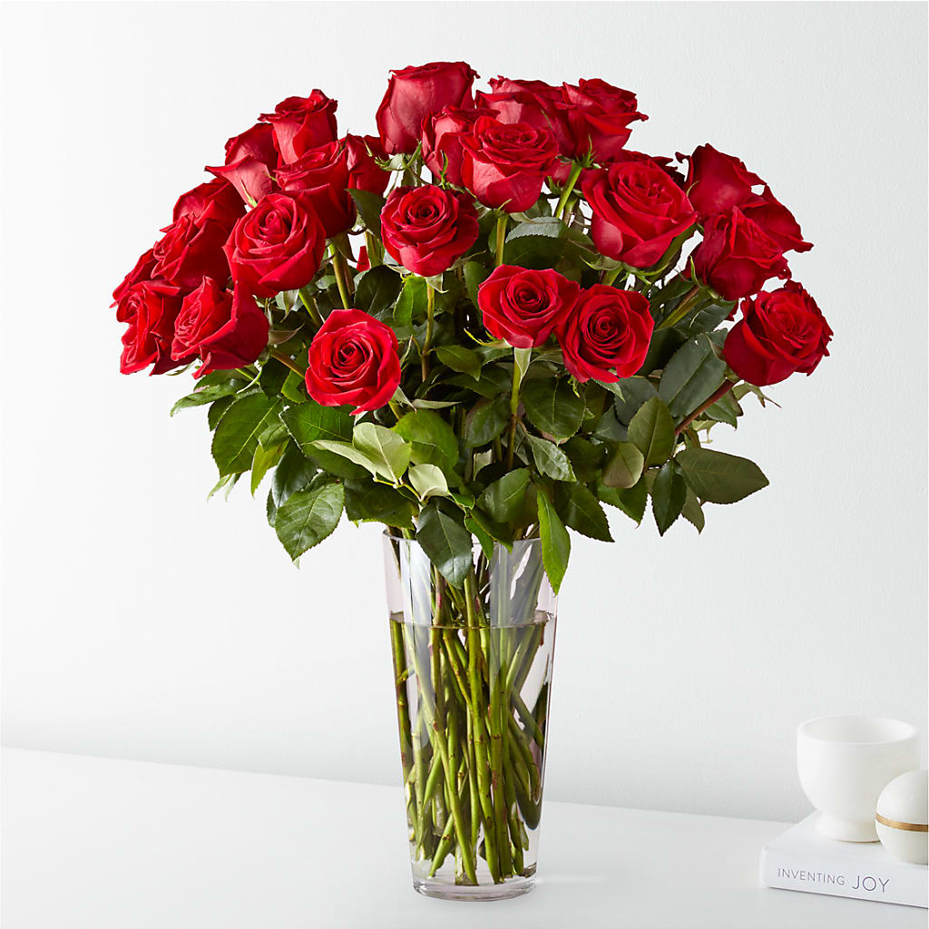 Long Stem Red Rose Bouquet – Flowersonsunday.com, Tontitown AR