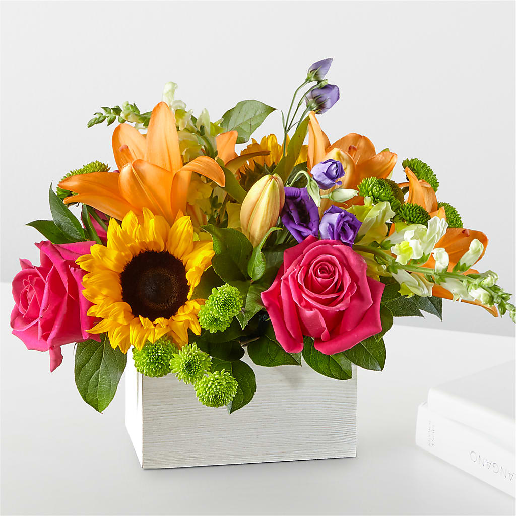 Best Day Box Bouquet – Flowersonsunday.com, Tontitown AR
