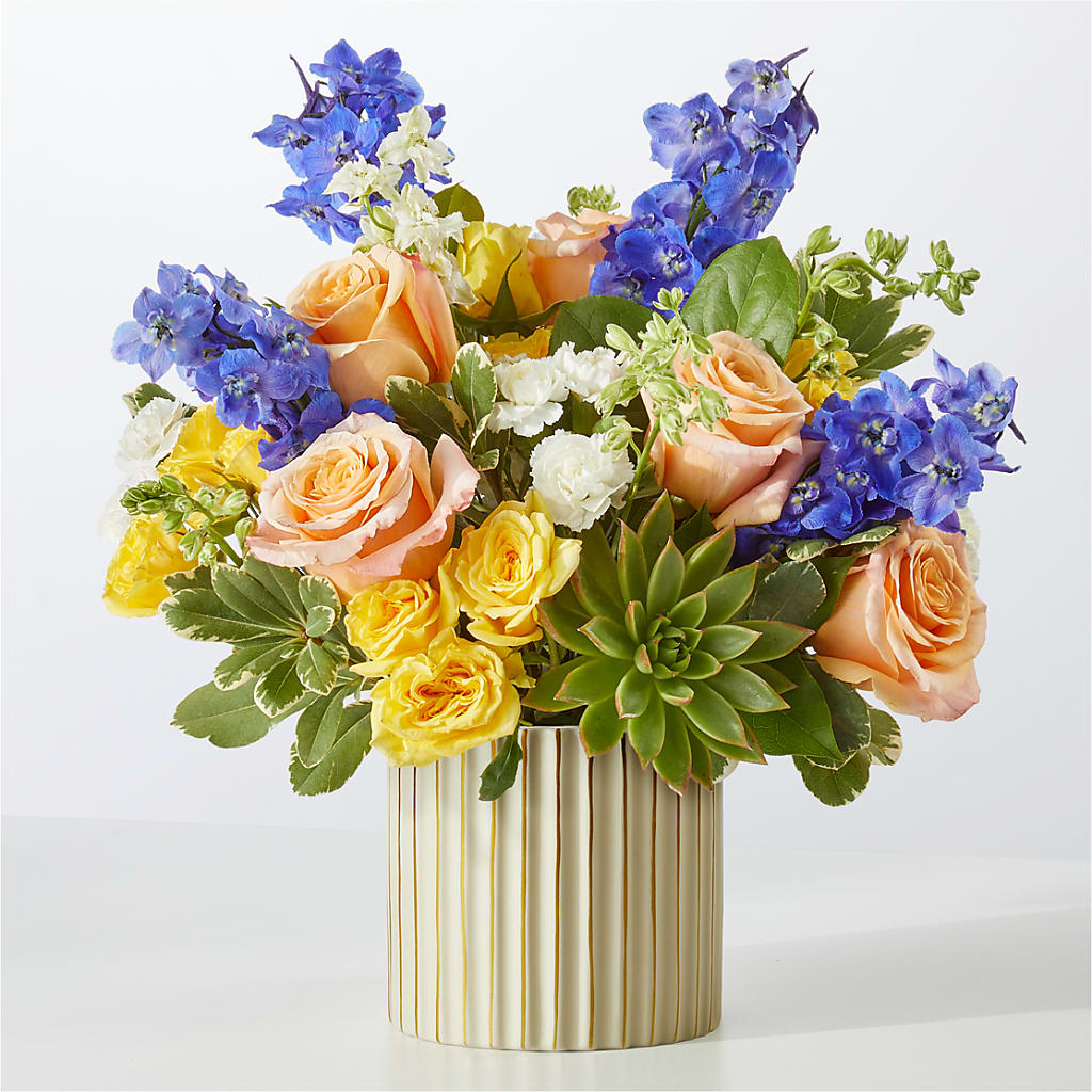 Cobalt Reverie Bouquet – Flowersonsunday.com, Tontitown AR