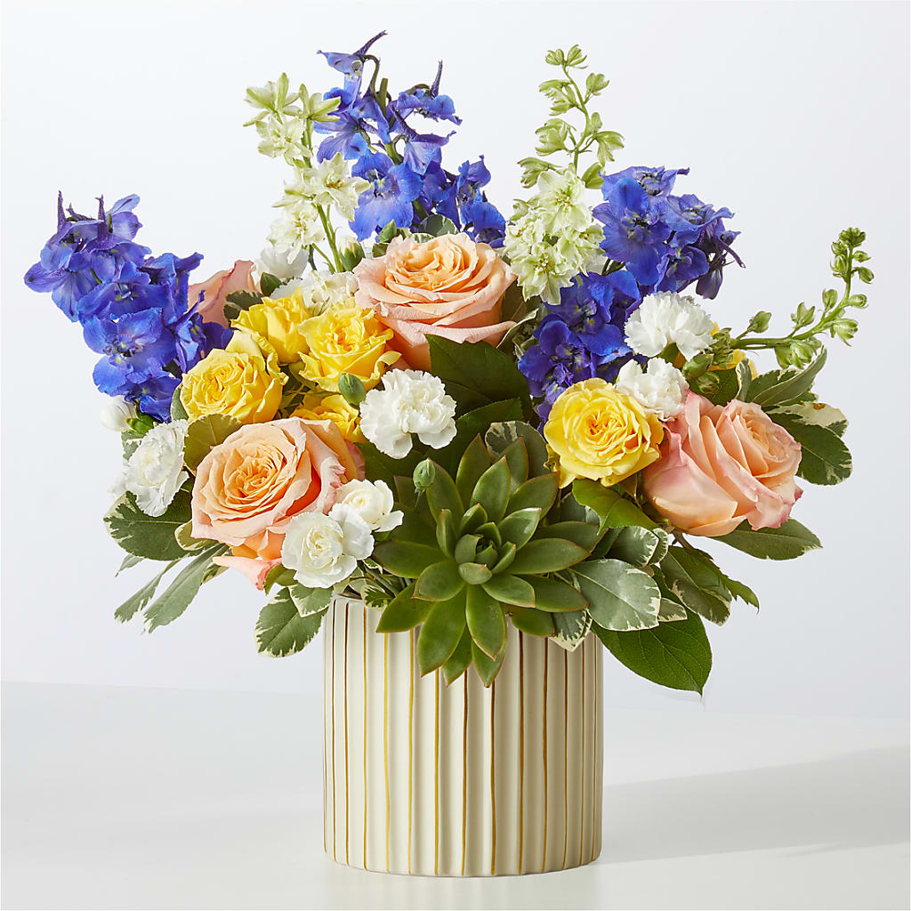 Cobalt Reverie Bouquet – Flowersonsunday.com, Tontitown AR