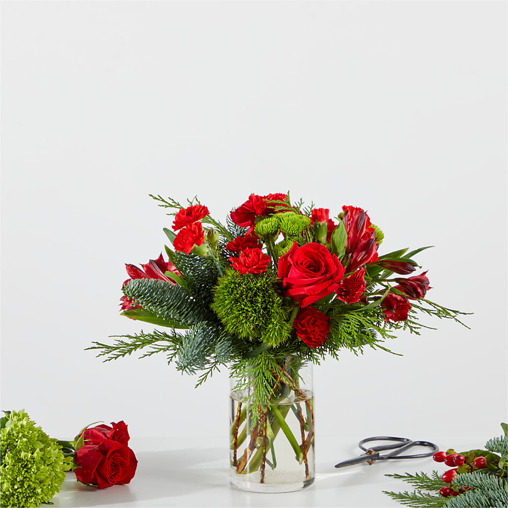 Merry Moment Bouquet – A Florist Original – Flowersonsunday.com, Tontitown AR