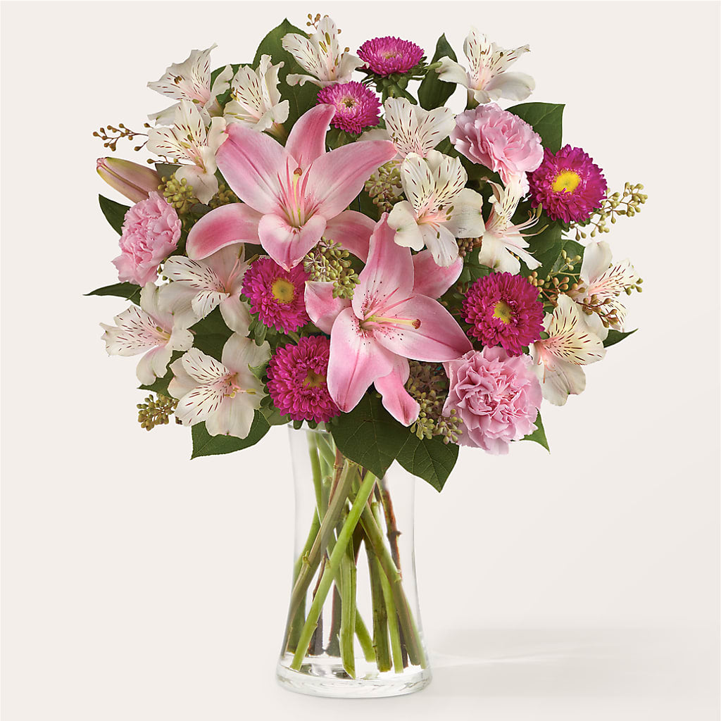 Feeling Fuchsia Bouquet – Flowersonsunday.com, Tontitown AR