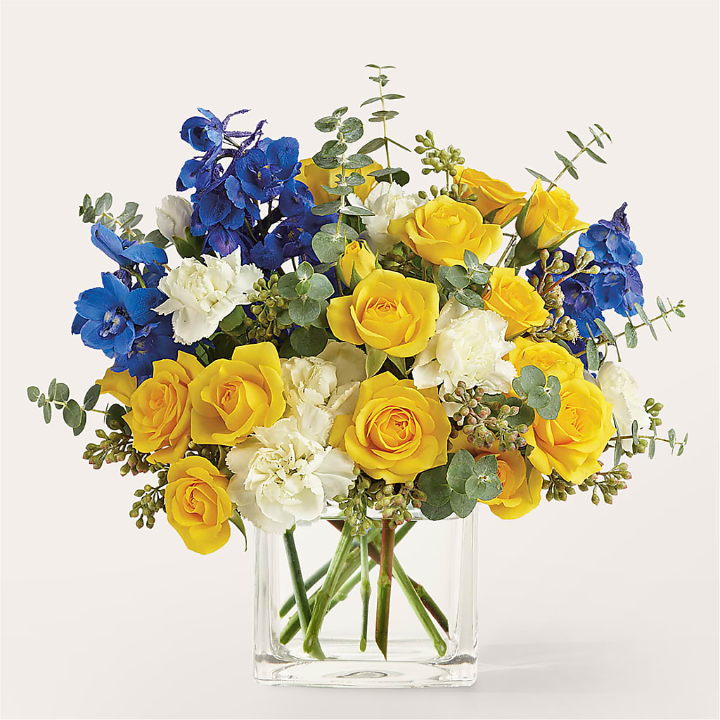 Sparkling Citrine Bouquet – Flowersonsunday.com, Tontitown AR