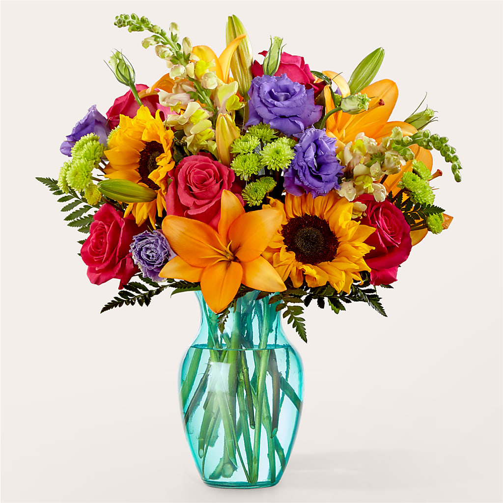 Double Rainbow Bouquet – Flowersonsunday.com, Tontitown AR