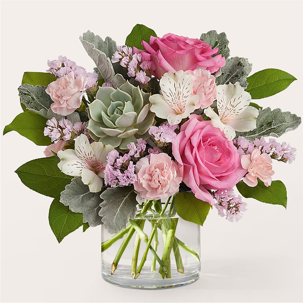 Dusty Rose Bouquet – Flowersonsunday.com, Tontitown AR