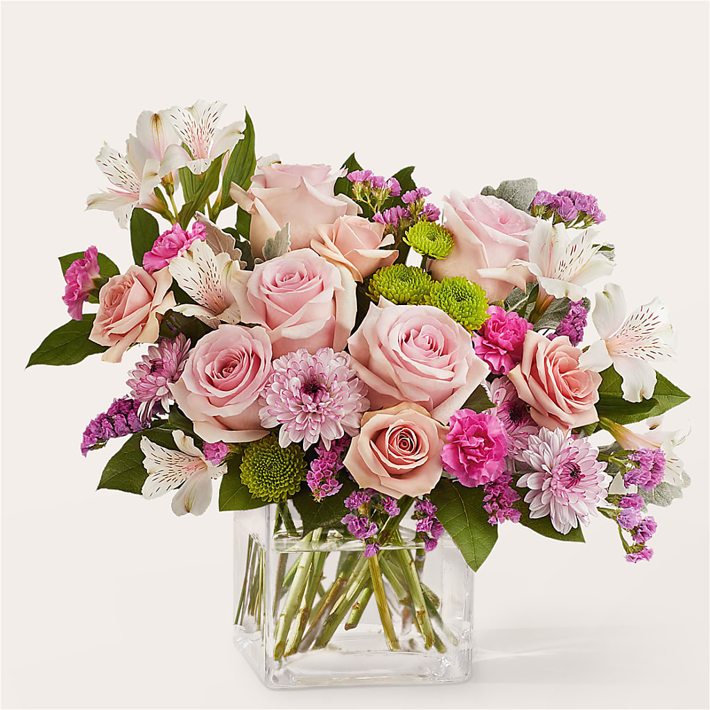 Pink Suede Bouquet – Flowersonsunday.com, Tontitown AR