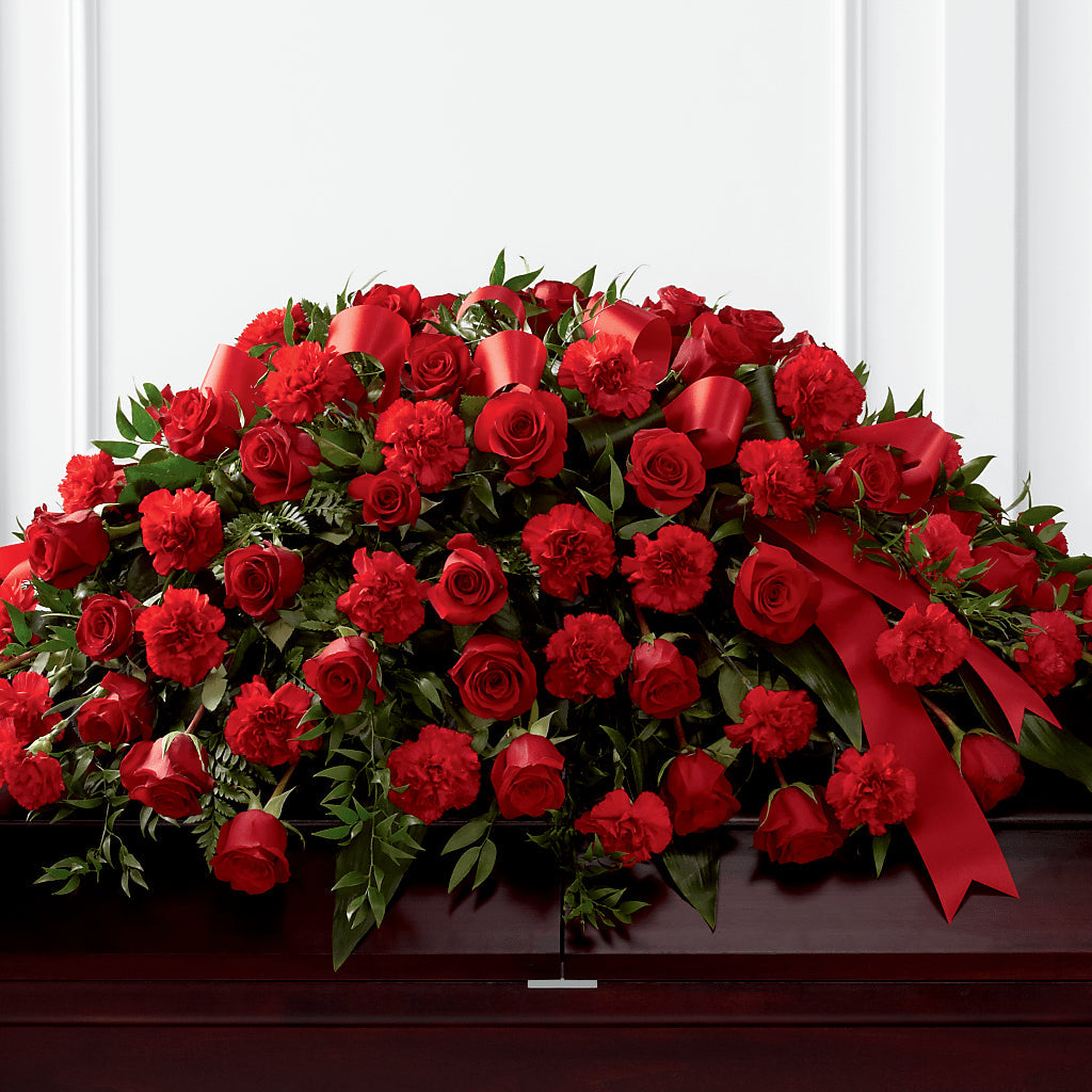 Tribute of Life Casket Spray – Flowersonsunday.com, Tontitown AR