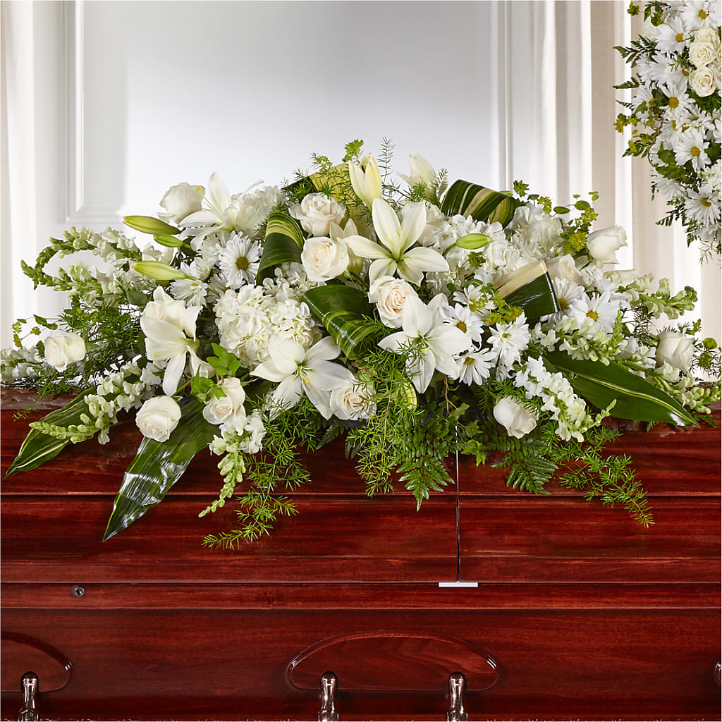 Abundance Casket Spray – Flowersonsunday.com, Tontitown AR