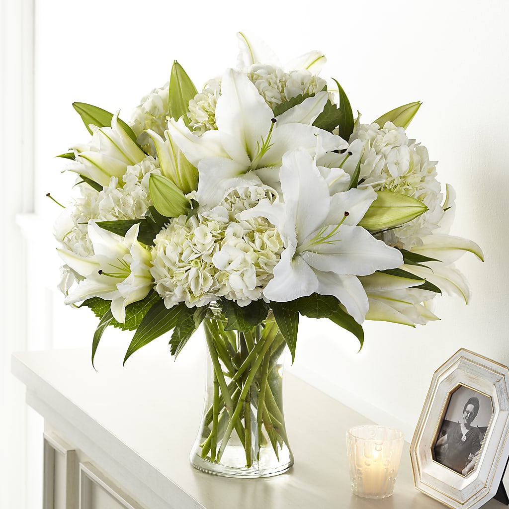 Compassionate Lily Bouquet – Flowersonsunday.com, Tontitown AR