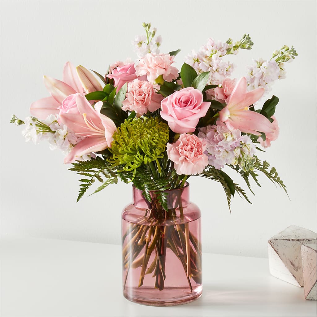 Pretty in Pink Bouquet – Flowersonsunday.com, Tontitown AR