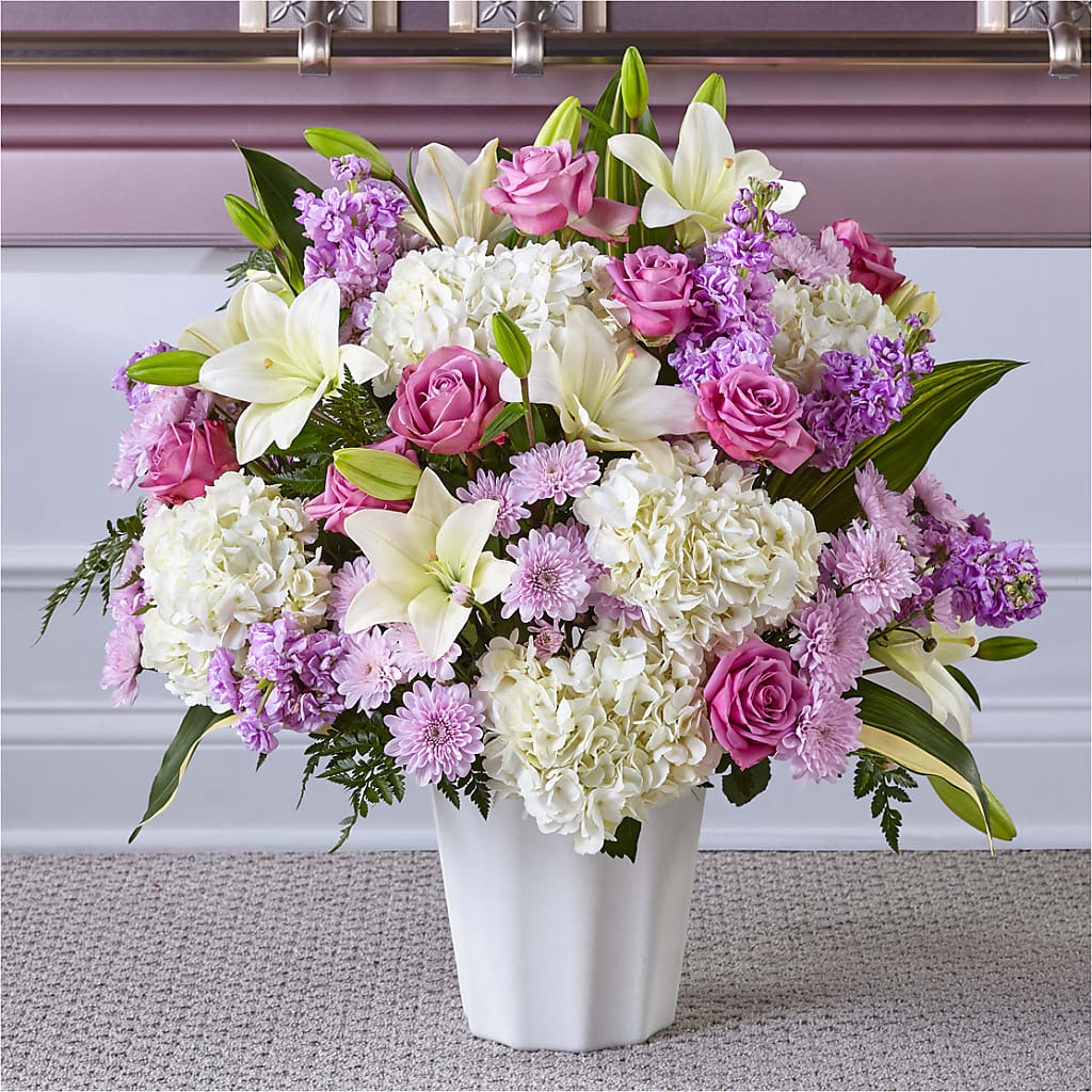 Heaven Sent Floor Basket – Flowersonsunday.com, Tontitown AR