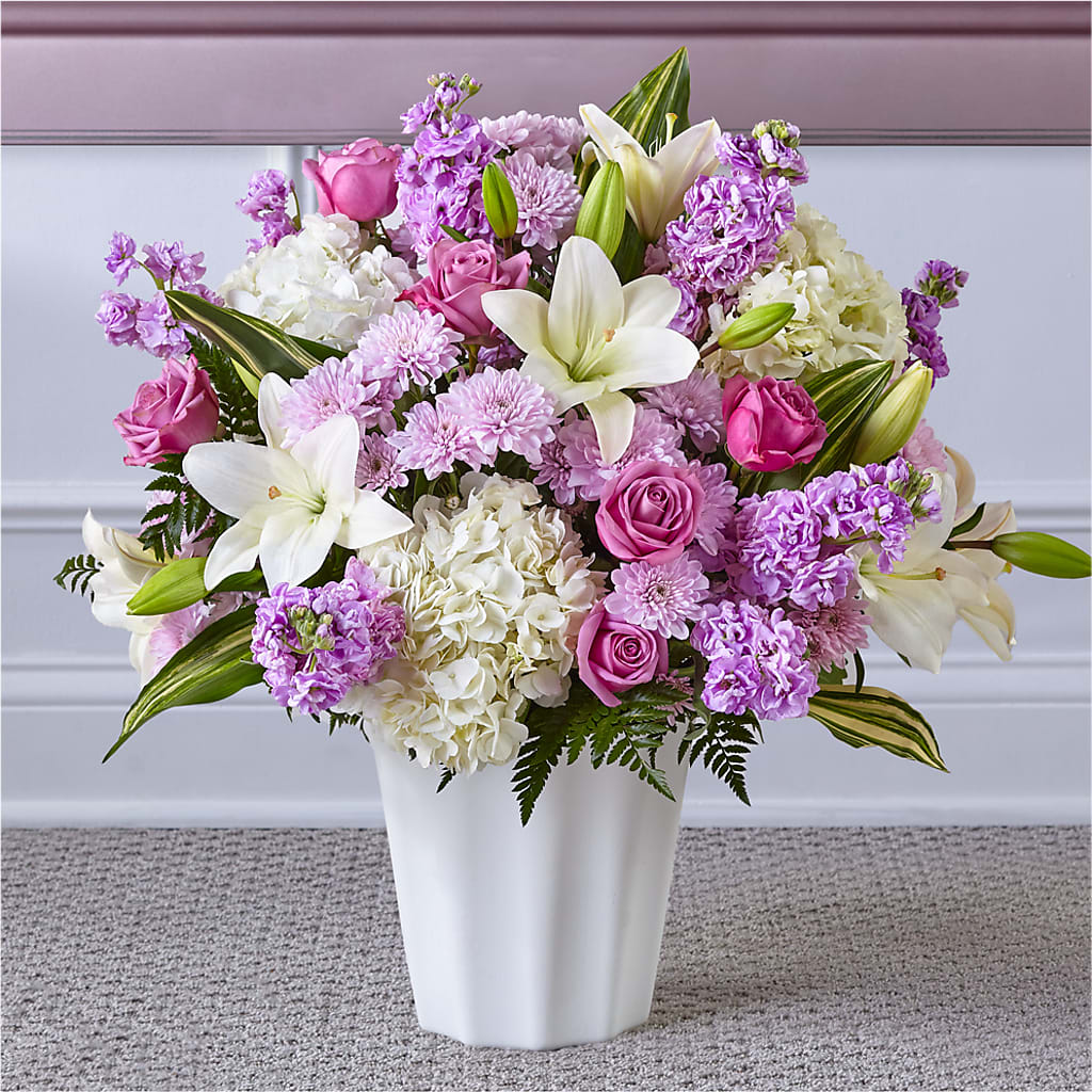 Heaven Sent Floor Basket – Flowersonsunday.com, Tontitown AR