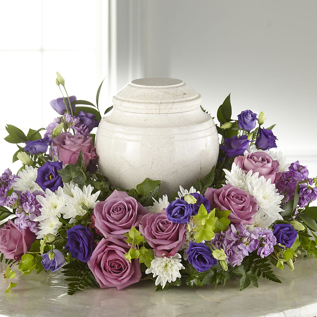 Blooming Sympathy Cremation Adornment – Flowersonsunday.com, Tontitown AR