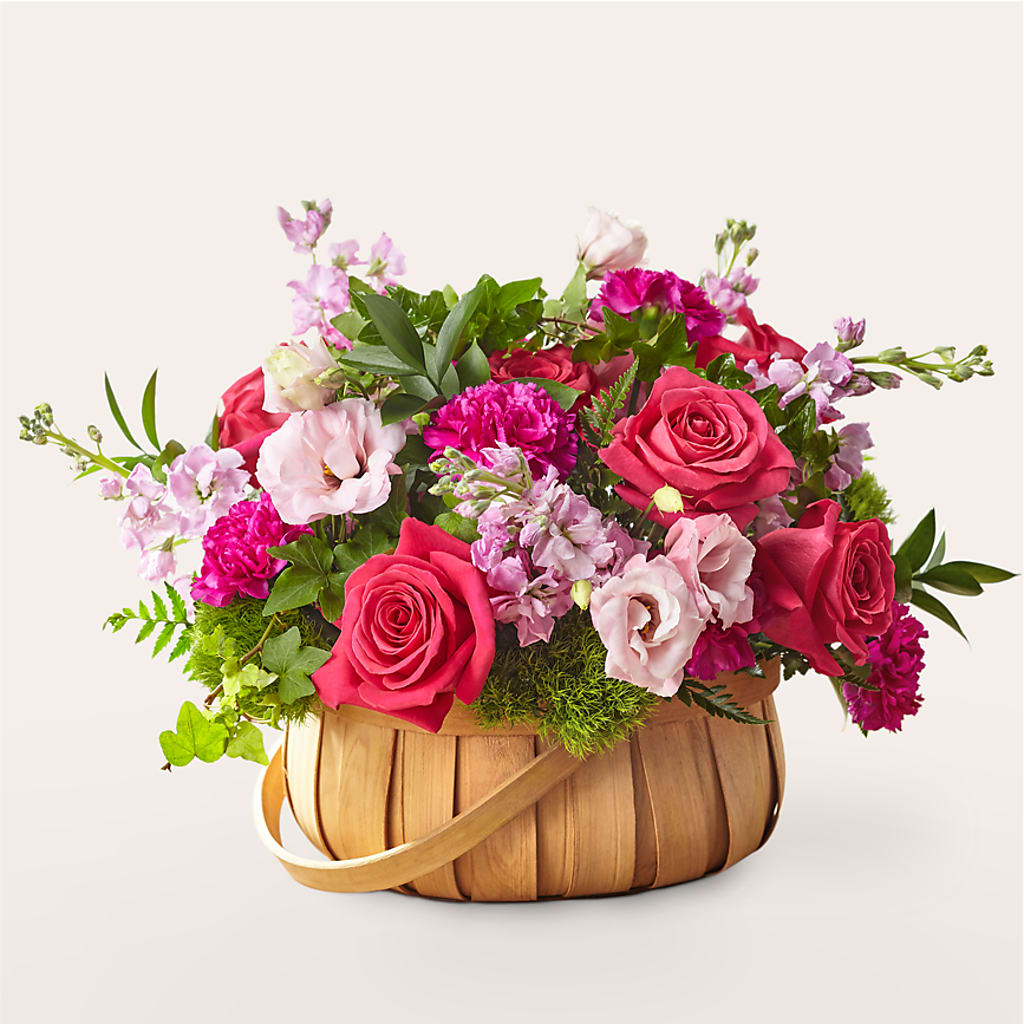 Radiance in Bloom Basket – Flowersonsunday.com, Tontitown AR