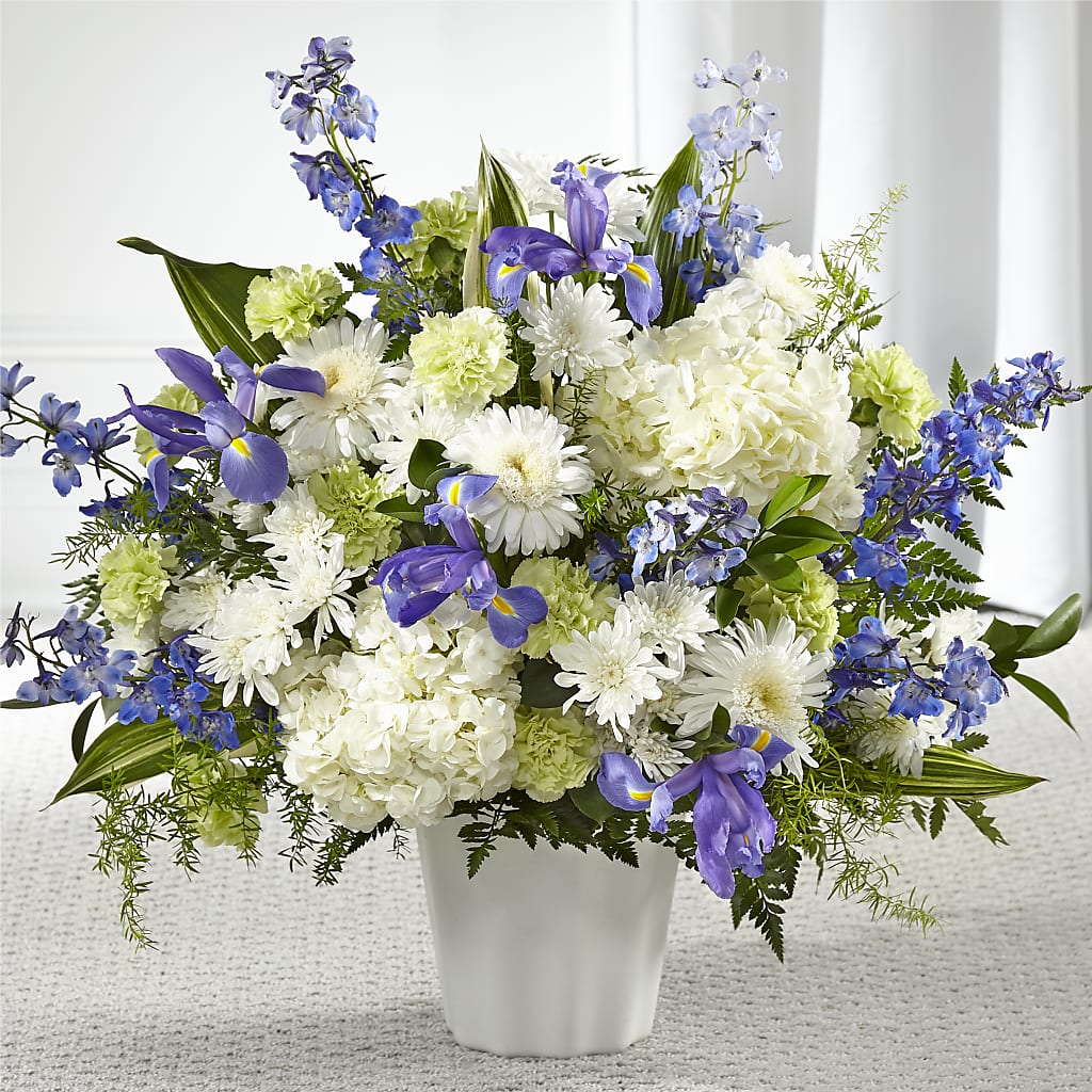 Soft Serenity Floor Basket – Flowersonsunday.com, Tontitown AR