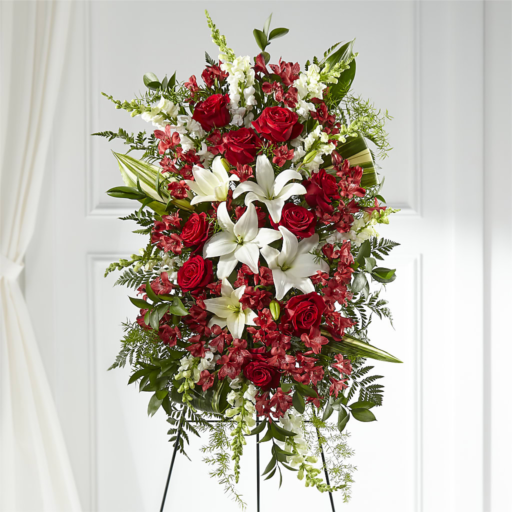 Everlasting Memory Standing Spray – Flowersonsunday.com, Tontitown AR