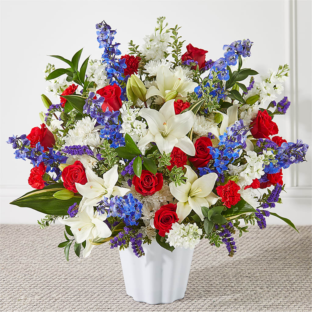 Consoled Floor Basket – Flowersonsunday.com, Tontitown AR