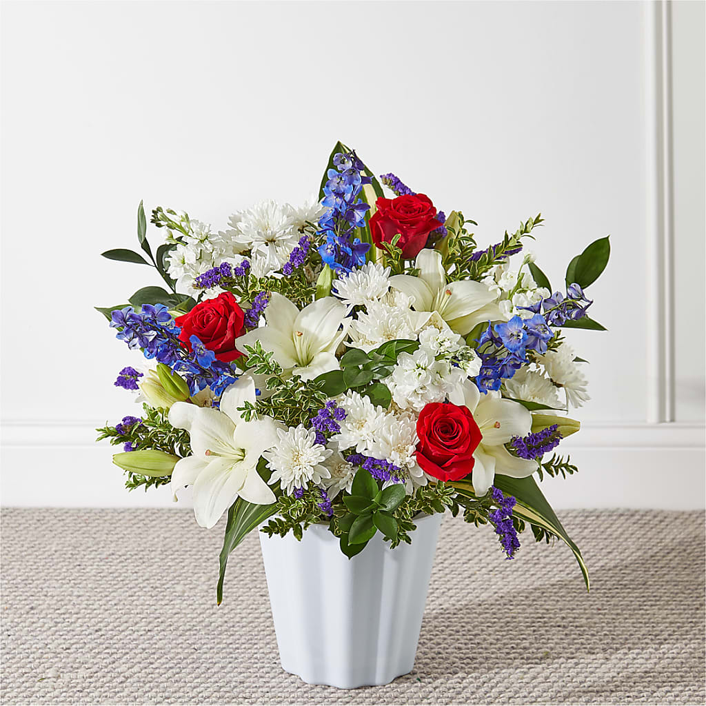 Consoled Floor Basket – Flowersonsunday.com, Tontitown AR