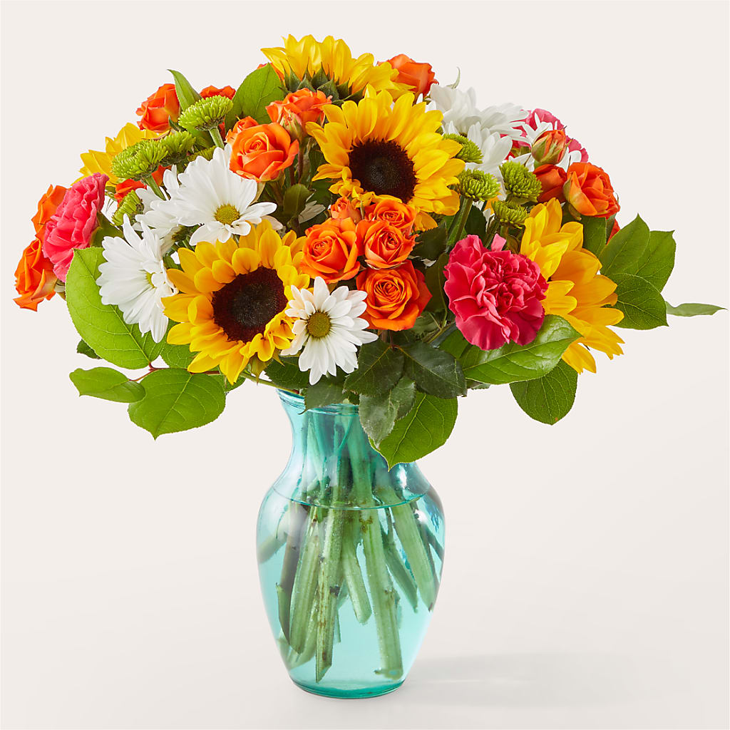 Sun-drenched Blooms Bouquet – Flowersonsunday.com, Tontitown AR