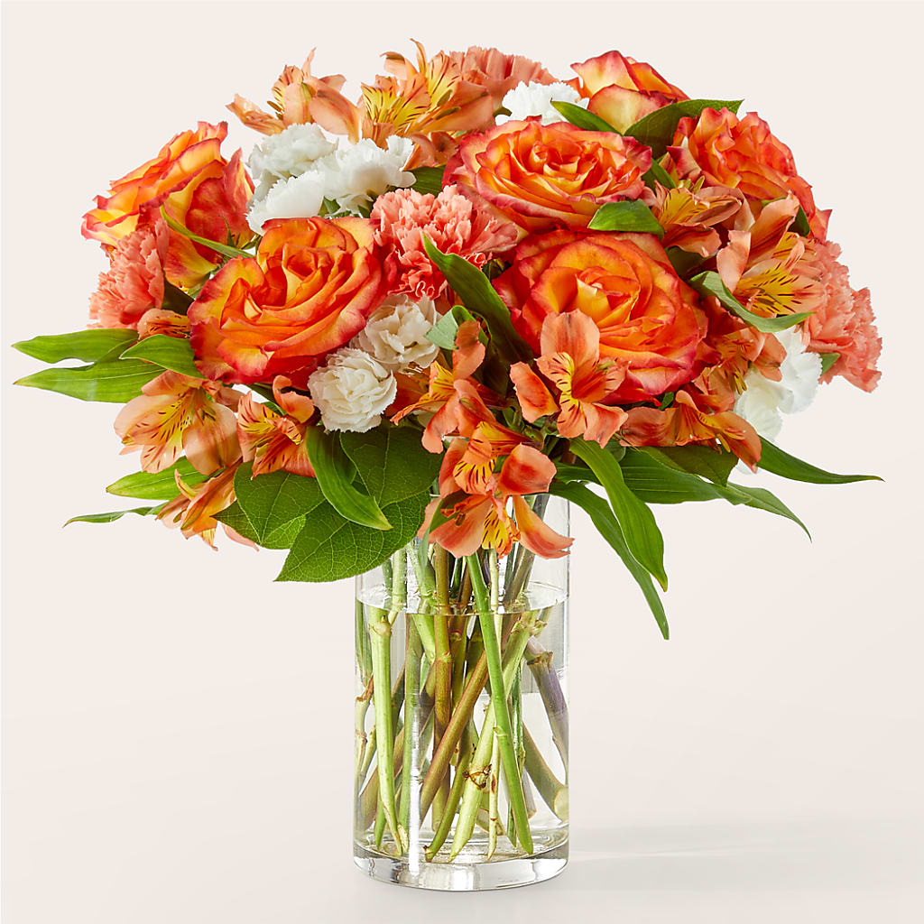 Apricot Glow Bouquet – Flowersonsunday.com, Tontitown AR