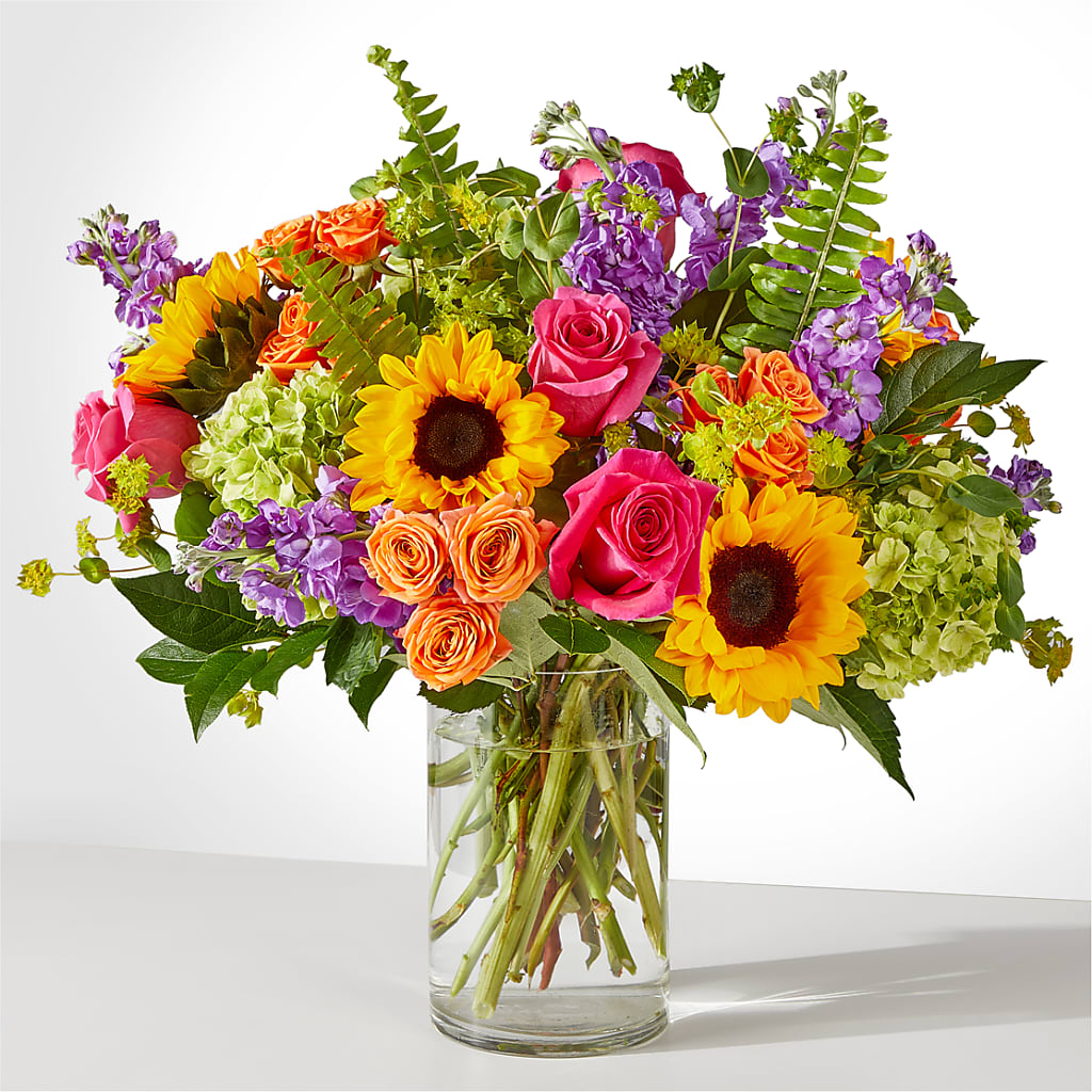 Vibrant Greetings Bouquet – Flowersonsunday.com, Tontitown AR