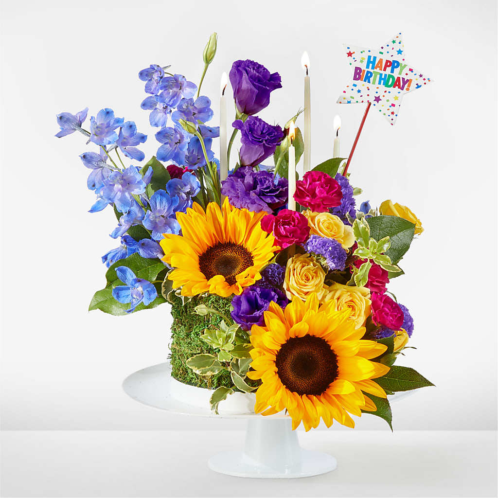 Star of the Day Floral Cake – Flowersonsunday.com, Tontitown AR
