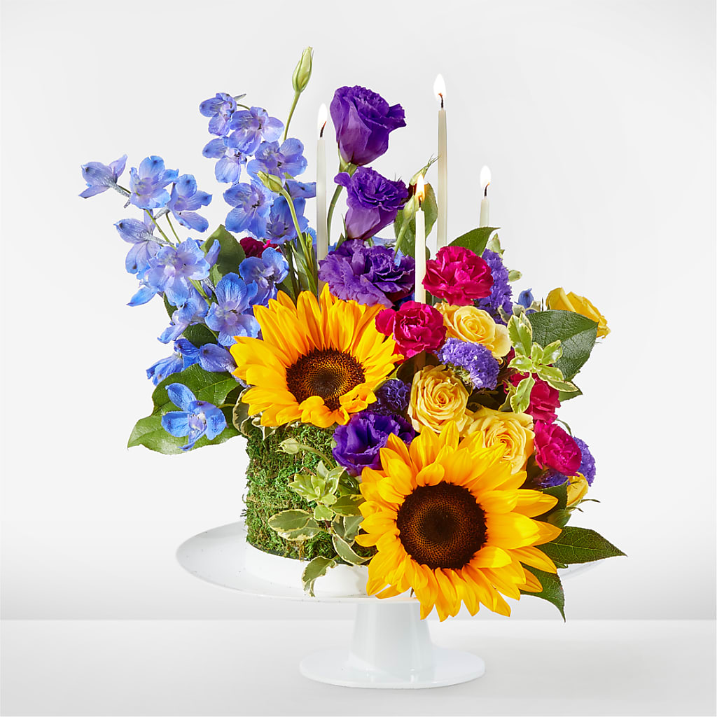 Star of the Day Floral Cake – Flowersonsunday.com, Tontitown AR