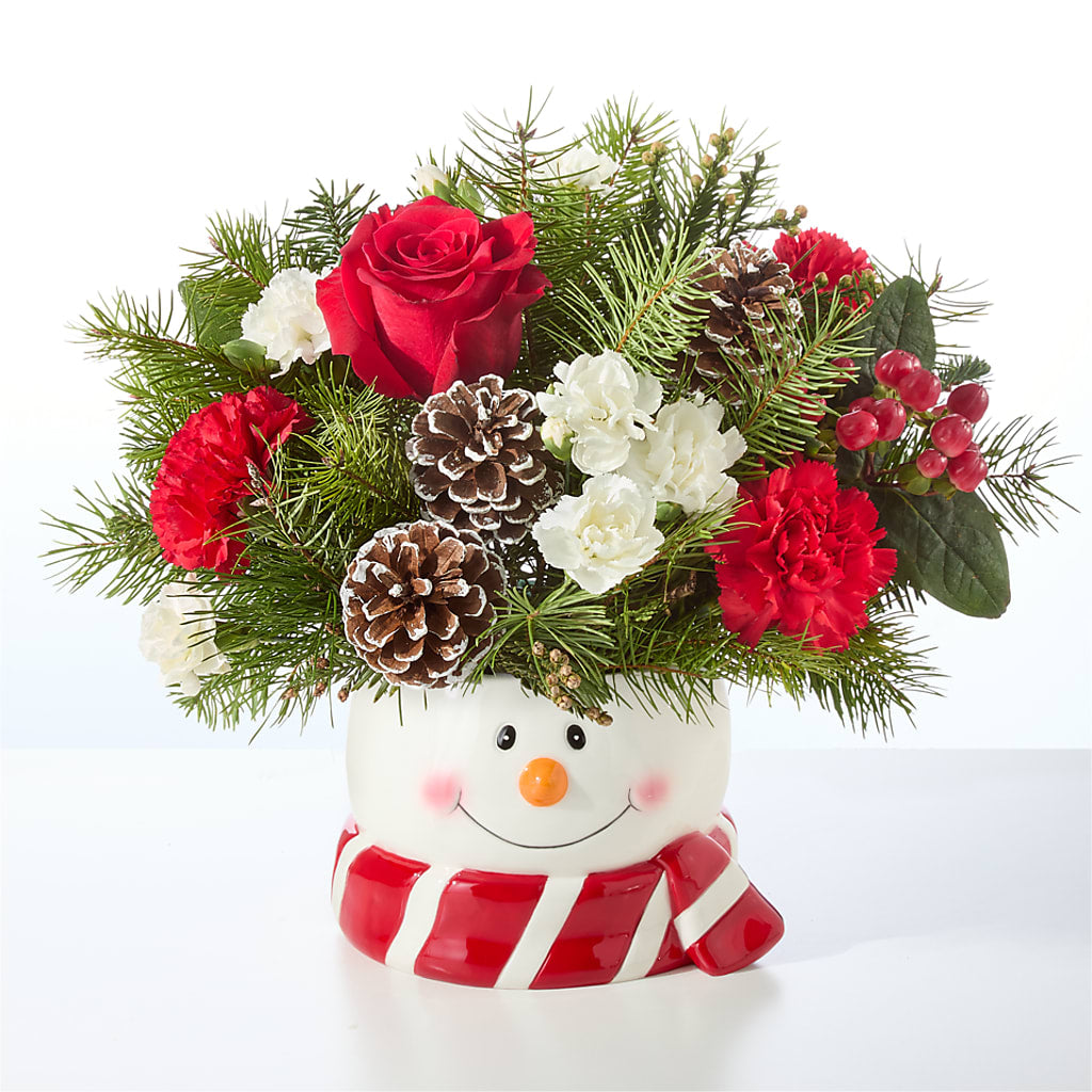 Jolly Snowman Bouquet –  Flowersonsunday.com, Tontitown AR