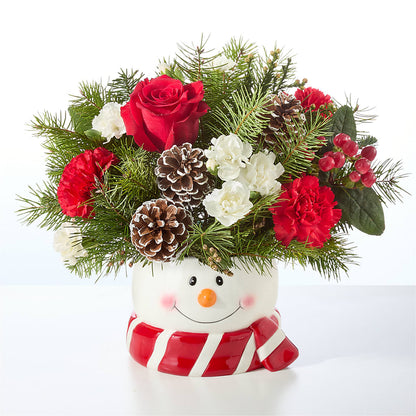 Jolly Snowman Bouquet –  Flowersonsunday.com, Tontitown AR