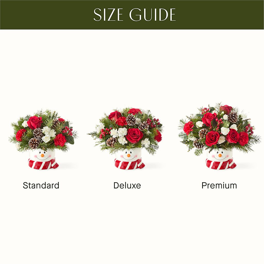 Jolly Snowman Bouquet –  Flowersonsunday.com, Tontitown AR