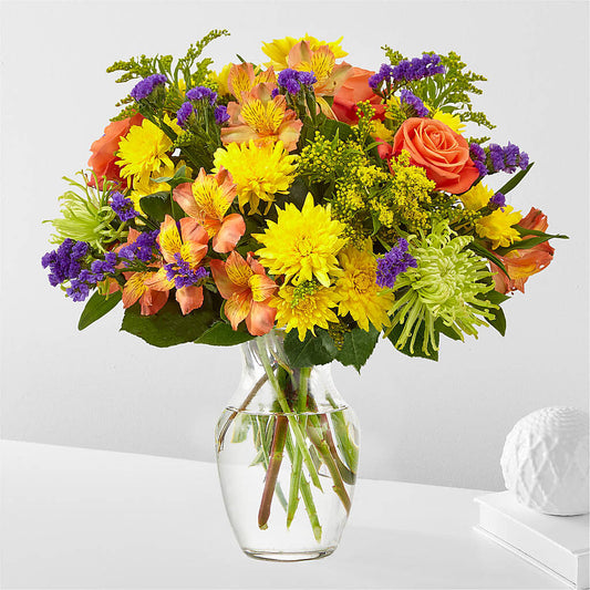 Marmalade Skies Bouquet –  Flowersonsunday.com, Tontitown AR