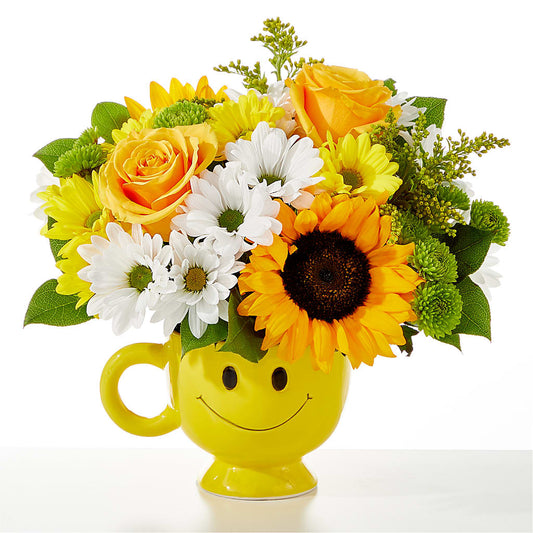 Be Happy Bouquet –  Flowersonsunday.com, Tontitown AR