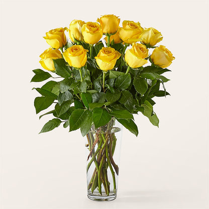 Long Stem Yellow Rose Bouquet –  Flowersonsunday.com, Tontitown AR