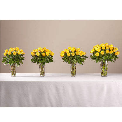 Long Stem Yellow Rose Bouquet –  Flowersonsunday.com, Tontitown AR