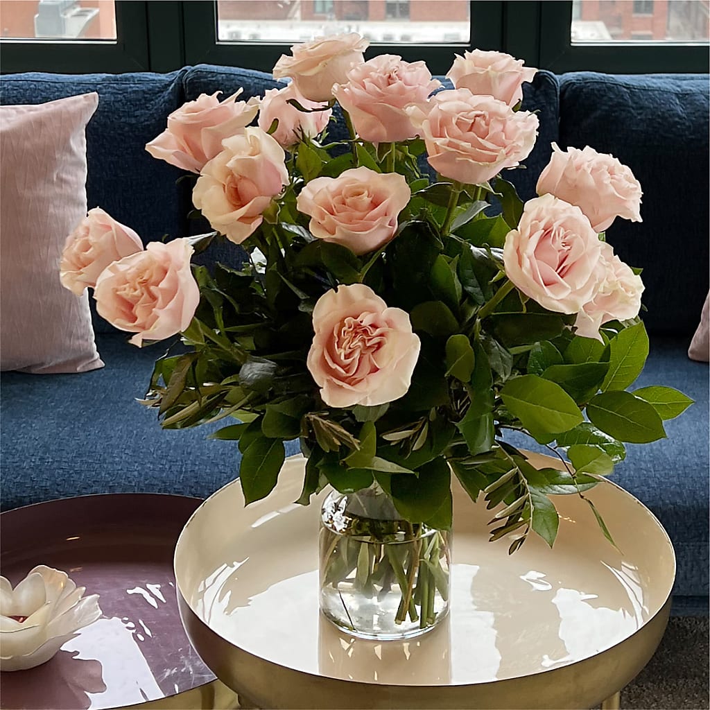 Long Stem Pink Rose Bouquet –  Flowersonsunday.com, Tontitown AR