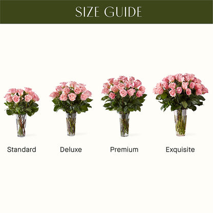 Long Stem Pink Rose Bouquet –  Flowersonsunday.com, Tontitown AR