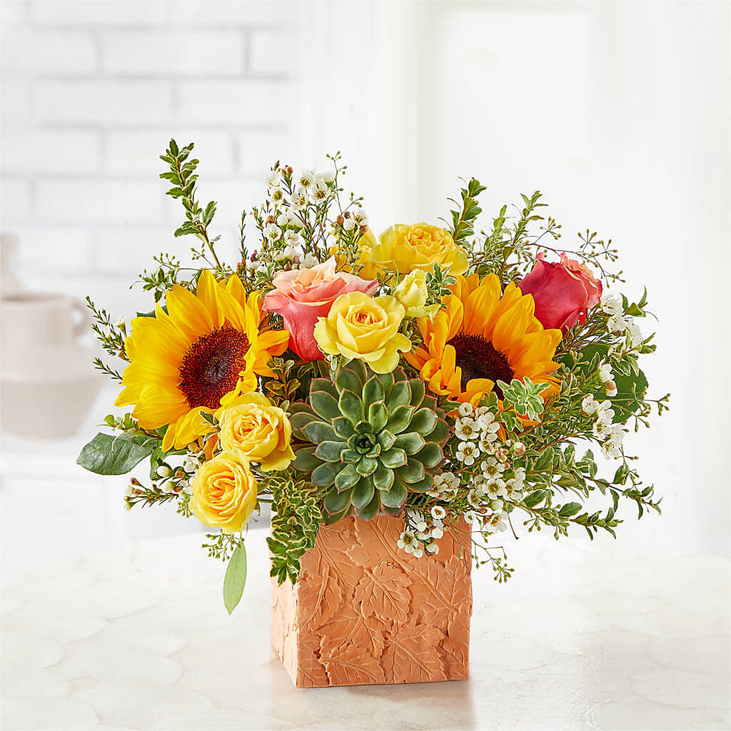 Sunflower Season Bouquet –  Flowersonsunday.com, Tontitown AR