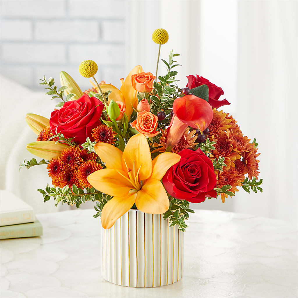 Scarlet Skies Bouquet –  Flowersonsunday.com, Tontitown AR