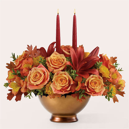 Harvest Table Centerpiece –  Flowersonsunday.com, Tontitown AR