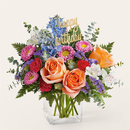 Birthday Bash Bouquet –  Flowersonsunday.com, Tontitown AR