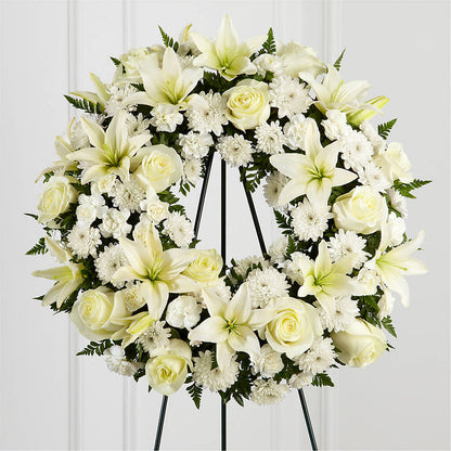 Treasured Tribute Wreath –  Flowersonsunday.com, Tontitown AR