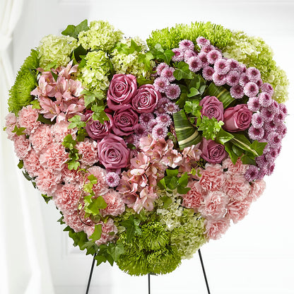 Heartwarming Standing Heart –  Flowersonsunday.com, Tontitown AR