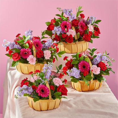 Pink Picnic Basket –  Flowersonsunday.com, Tontitown AR