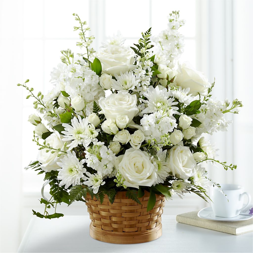 Heartfelt Condolences Arrangement –  Flowersonsunday.com, Tontitown AR