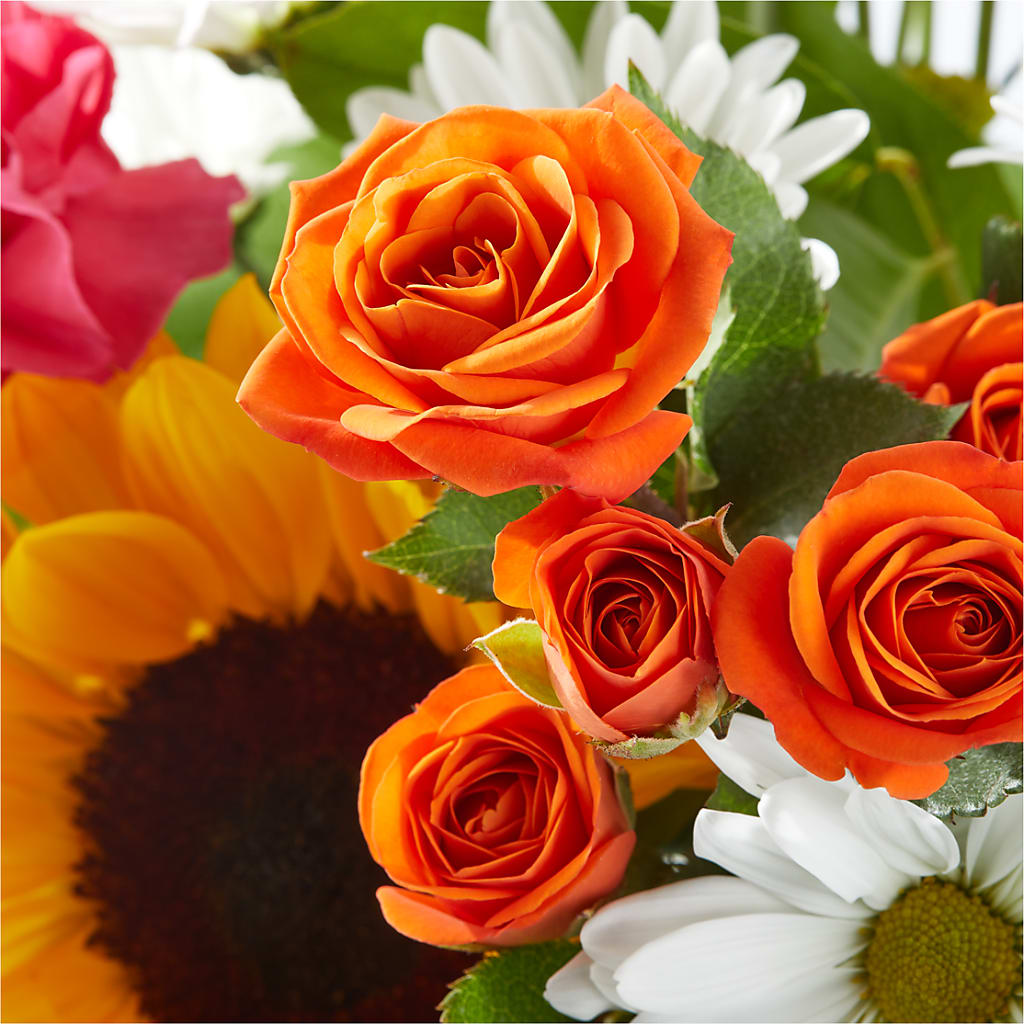 Sun-drenched Blooms Bouquet –  Flowersonsunday.com, Tontitown AR