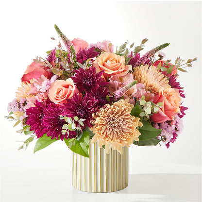 Berry Cobbler Bouquet with Ivory Vase –  Flowersonsunday.com, Tontitown AR
