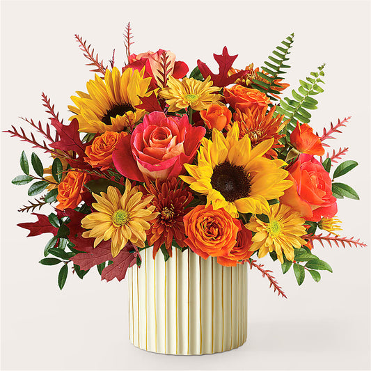 Fall Campfire Bouquet –  Flowersonsunday.com, Tontitown AR