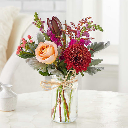 Moody Hues Bouquet –  Flowersonsunday.com, Tontitown AR